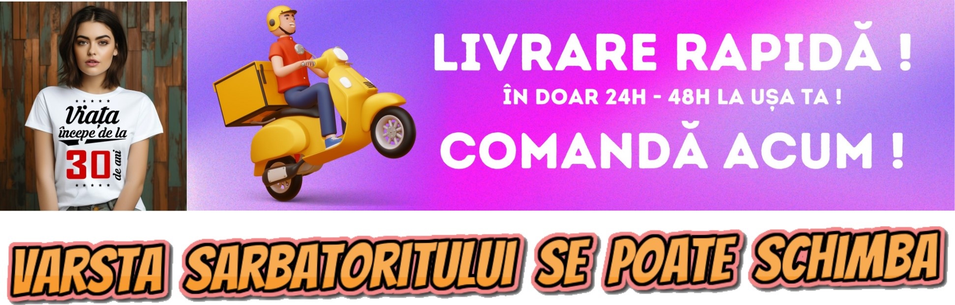 Cadou Aniversare femeie Livrare Rapida